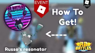 How to get Russo's Robot Resonator | Roblox RB Battles Season 3