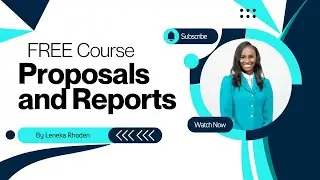 Introduction to Proposal Writing (FREE Crash Course)
