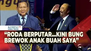 Hormat Surya Paloh ke Prabowo usai Bilang: Bung Brewok Kini Anak Buah Saya