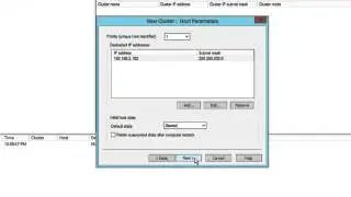 Cluster Configuration - Windows Server 2012 Configuring Advanced Services tutorial