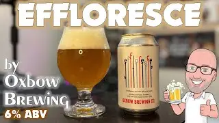 𝗘𝗳𝗳𝗹𝗼𝗿𝗲𝘀𝗰𝗲 by 𝐎𝐱𝐛𝐨𝐰 𝐁𝐫𝐞𝐰𝐢𝐧𝐠 (a tasty honey & spice saison!)