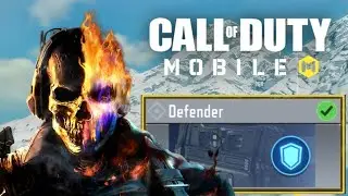 Ghost Gameplay w/ Defender Class | 2 Thumb Player COD Mobile