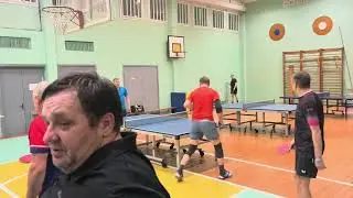 Настольный теннис Жидомиров А , МС город Витебск  , разминка …