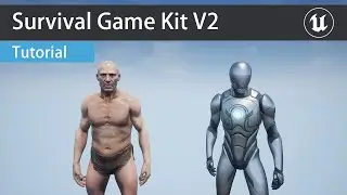 Survival Game Kit V2 (Changing Character Mesh) (UE5 Skeleton)