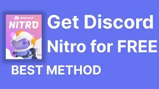 How to get Discord Nitro for free today!