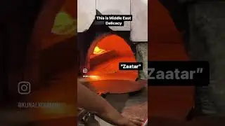 UAE street food | I spotted Zaatar | it’s worth trying