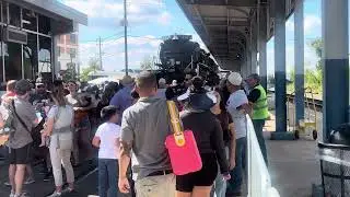 Big Boy 4014 Union Pacific in Houston Texas Amtrak Station 2024