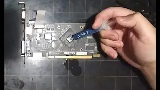 Como cambiar pasta termica AMD Radeon r5 230 / How to change AMD Radeon r5 230 thermal paste