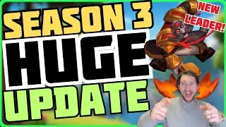 WOW - Season 3 Warcraft Rumble is HUGE - New Leader and BRAND NEW PVP CHANGES