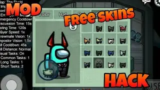 Among us HACK (Free Skins) | Free pets | Mod apk | New hats etc