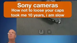 Sony cameras how not to loose your hotshoe caps