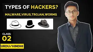 Types of Hackers? Explained | What is Virus, worms, trojans? | Class: 02