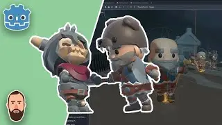 How to Lock On to an Enemy in Godot