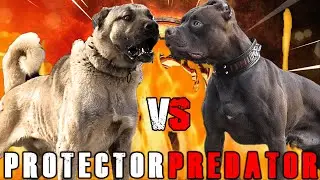 Kangal vs American Pitbull Terrier | Pitbull vs Kangal | Powerful Guard Dog? | Billa Boyka |