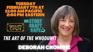 The Art Of The Whodunit With Deborah Crombie