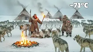 1,000 Wolves Survival Life Of Yakutian People Protecting Reindeer  Arctic Life