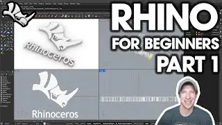 Getting Started with Rhino Part 1 - BEGINNERS START HERE!