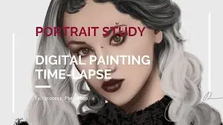 Portrait Study - Photoshop Painting Time Lapse