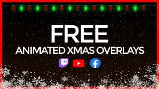 BEST FREE CHRISTMAS AND WINTER STREAM OVERLAYS (2021)