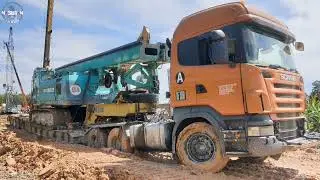 LORI SANGKUT TERUK DI ECRL LANCHANG MUATAN SUNWARD 22. Part 1/3