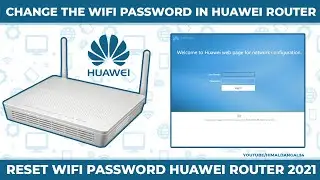 How to change WIFI password of new huawei router ? | Huawei Wifi Router Setup | 2021 | Any Device
