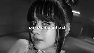 xg - undefeated (slowed + reverb)