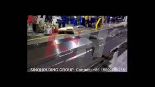 Экструзионная линия по производству силиконовой резины работает Из СИНОХОЛДИН