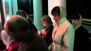 Пасхальный крестный ход. Ютановский храм Тихвинской иконы БМ