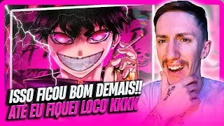 (ANIRAP INOVOU MUITO!!) REAGINDO ao ♪ Kaleb | OVER-DOSE | AniRap | REACT