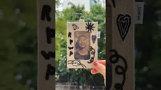 DIY 포카 홀더 만들기 ☁️ BTS RM’s PC holder!