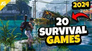20 Amazing Survival Games to Play in 2024