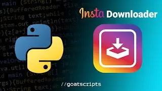 Let's Build: Python InstaDownloader | Download Instagram Profile with Python