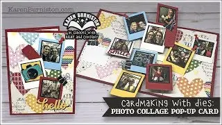 Cardmaking with Dies: Photo Collage Pop-up Card