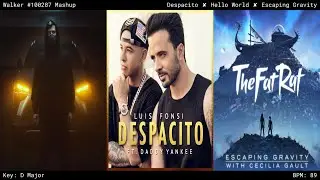 Despacito ✘ Hello World ✘ Escaping Gravity (Mashup) - Alan Walker, Luis Fonsi, TheFatRat & More!