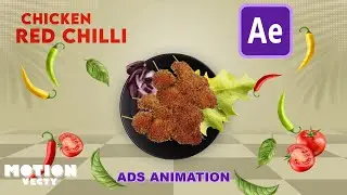 After Effects Foods Animation Tutorial 2023 | Products Animation Tutorial | After Effects Animation
