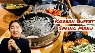 Traditional Korean Buffet in Seoul - Spring Season Menu!