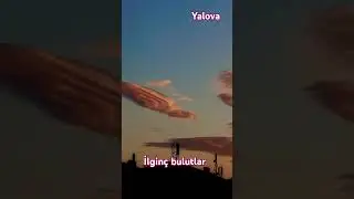Merceksi bulutlar olarak anılan bu bulutlar, mercekler, bademler veya uçan daireler şeklindedir. #tr