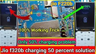 jio f320b charging 50 percent solution | jio f320b 50 charging problem | Jio f320 charging Diagram