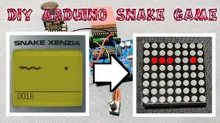 Snake game using Arduino and joystick   edison science corner