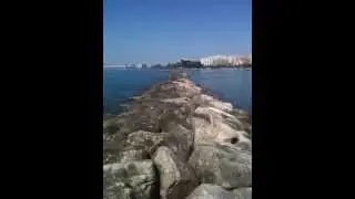 Волнорез в Лимассоле, Кипр