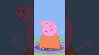 Bouncing Fun On The Trampoline #shorts #peppapig
