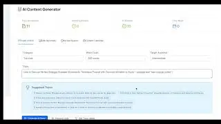 AI SEO Content Generator in 15 Minutes (instead of 4 Hours)