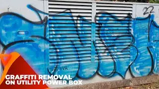 Graffiti On Utility Box