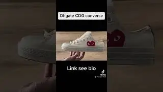 comme des garçons converse dhgate