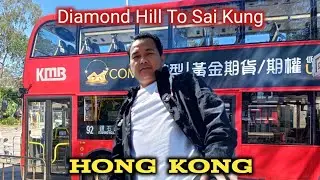 sai kung Hong Kong by bus from diamond hill/ kmb Bus 92
