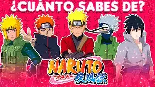 ¿Cuánto sabes sobre NARUTO SHIPPUDEN? 🦊🍥🍜 preguntas de NARUTO Trivia anime | Trivia/Quiz SOR