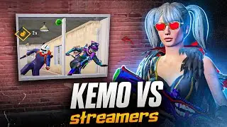 KEMO Left This Streamer No Chance! [2x Toxic] | BGMI 🔱
