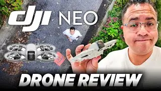 DJI NEO Drone Review: Test Flight, Crash, walk, and Full Comparison!