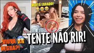 JOVENS REAGEM A TENTE NÃO RIR - MEMES CANCELÁVEIS PRA VOCÊ NÃO RIR - MEMES CURIOSOS DO UNUSUAL MEMES