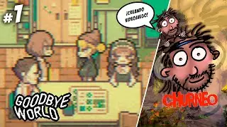 ¡DOS CHICAS CREAN UN JUEGO PIXEL ART! :) | GOODBYE WORLD #1 | Gameplay Español